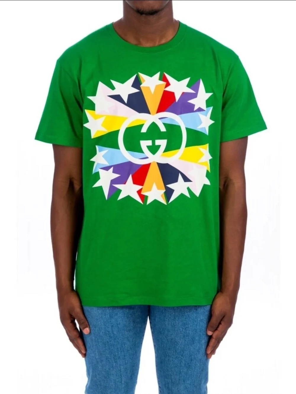 Gucci GG star bust t-shirt, M
